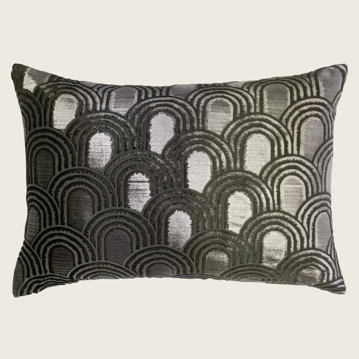 Endless Velvet Lumbar Pillow Oregano