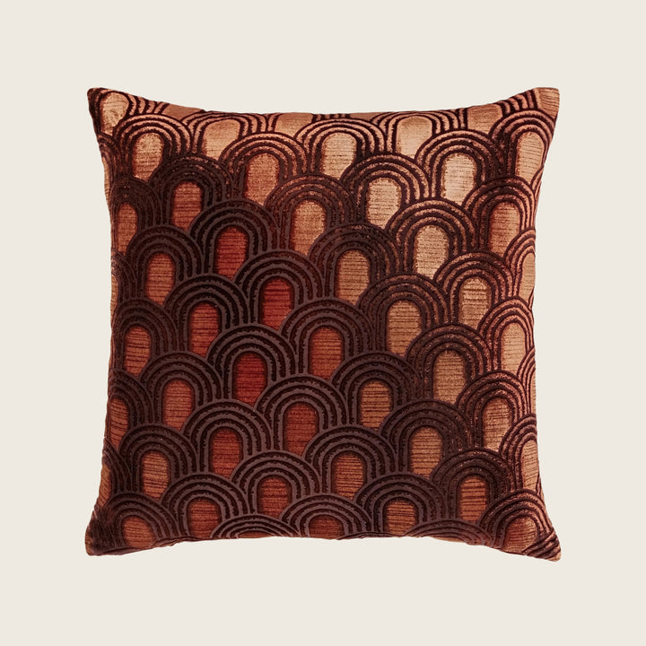 Endless Velvet Pillow Paprika