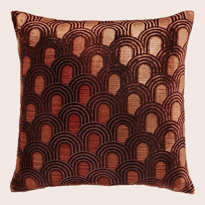 Endless Velvet Pillow Paprika