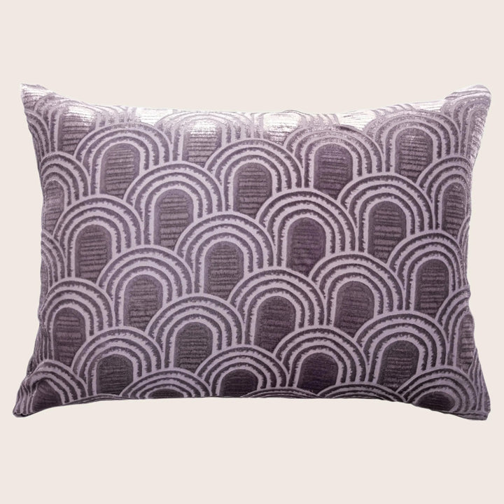 Endless Velvet Lumbar Pillow Thistle