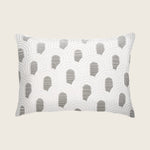 Endless Velvet Lumbar Pillow White
