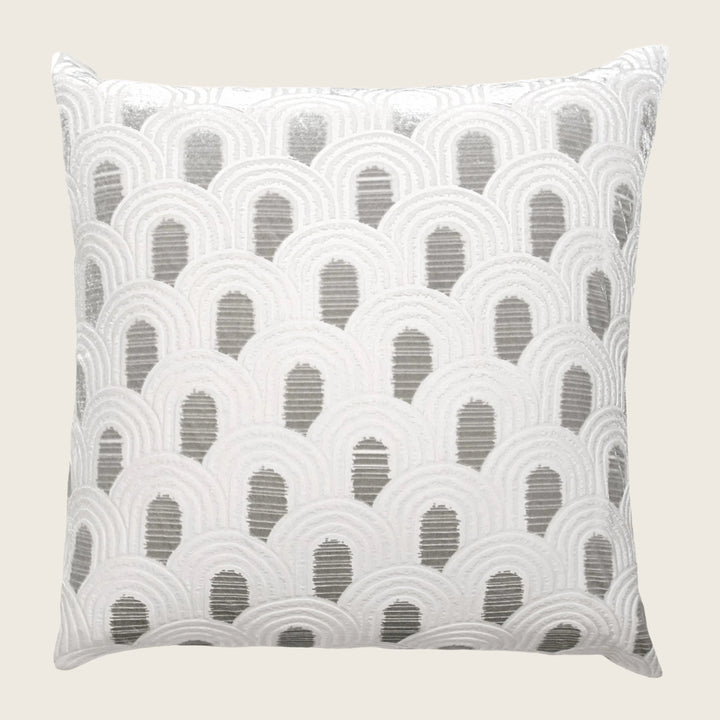 Endless Velvet Pillow White