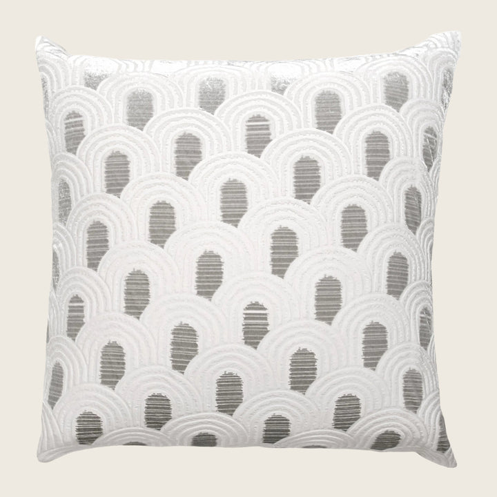 Endless Velvet Pillow White