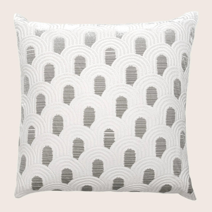 Endless Velvet Pillow White