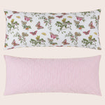Reversible Baudin Butterfly Quilted Lumbar Pillow Cover