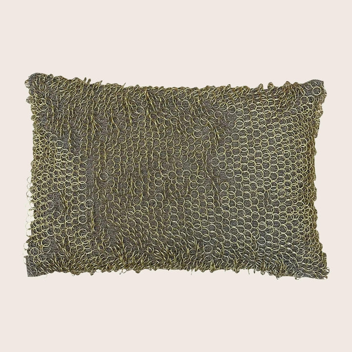 Brass Ring Lumbar Pillow