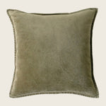 Pip Washed Velvet Ash Pillow