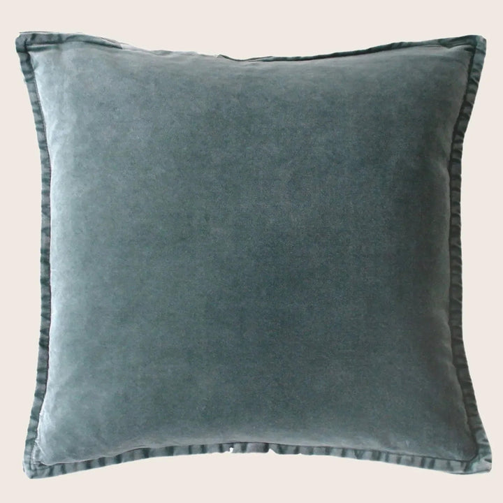 Pip Washed Velvet Agate Pillow