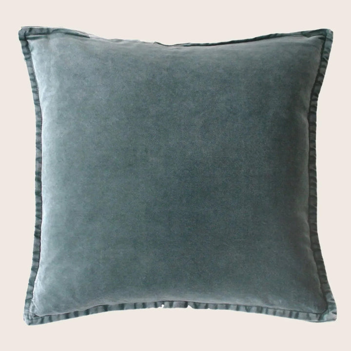 Pip Washed Velvet Agate Pillow