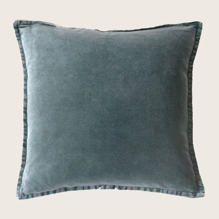 Pip Washed Velvet Agate Pillow