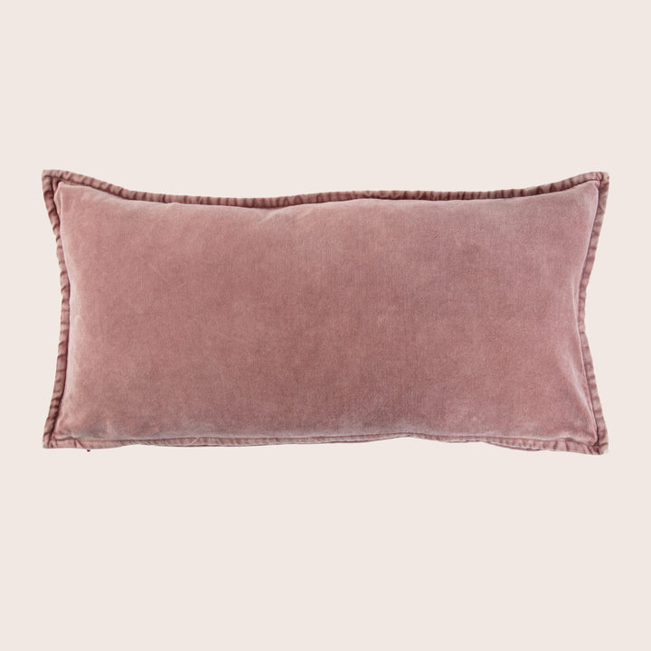 Pip Washed Velvet Powder Pillow