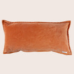 Pip Washed Velvet Ginger Pillow
