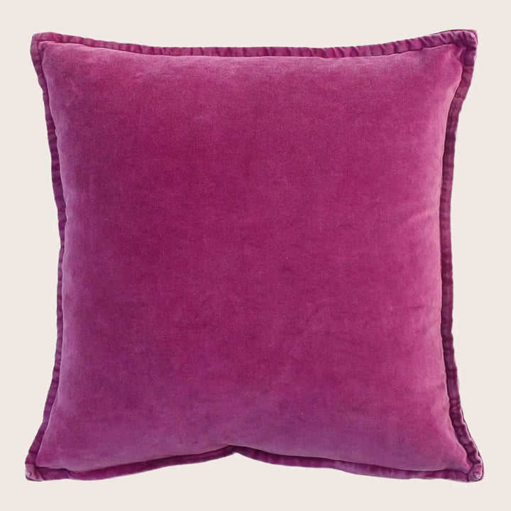 Pip Washed Velvet Toumaline Pillow