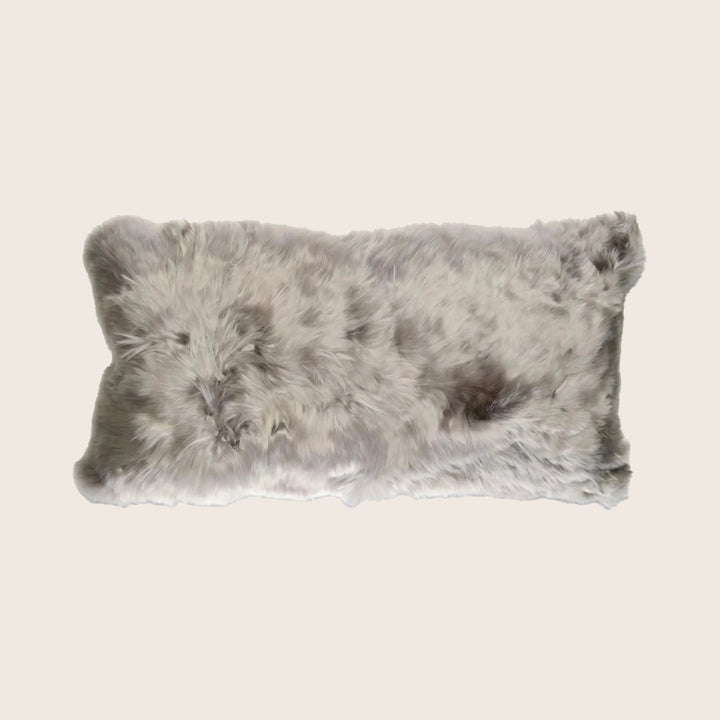 Suri Alpaca Pillow, Cobble