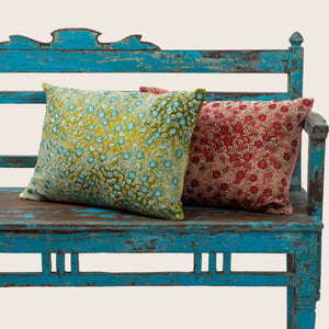 Image for Moira Silk Velvet Lumbar Pillow - hover