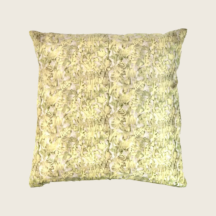 Ghost Print Silk Pillow