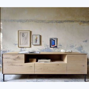 Contemporary sideboard with clean lines and ample storage options. - hover
