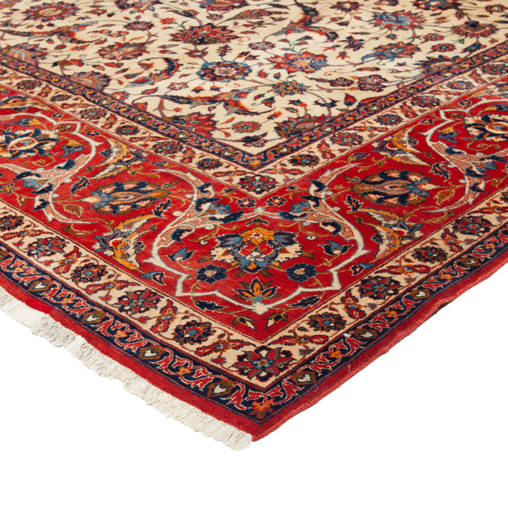 Red Vintage Traditional Wool Persian Rug - 12' x 18'8"