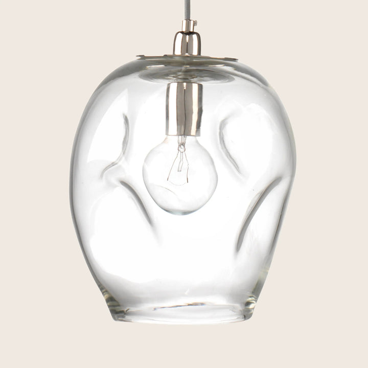 Dimpled Glass Pendant