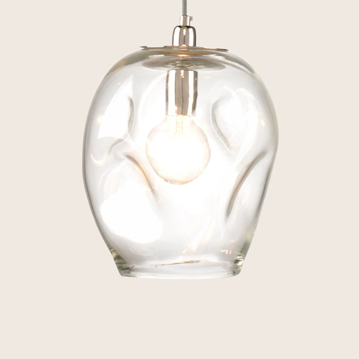 Dimpled Glass Pendant