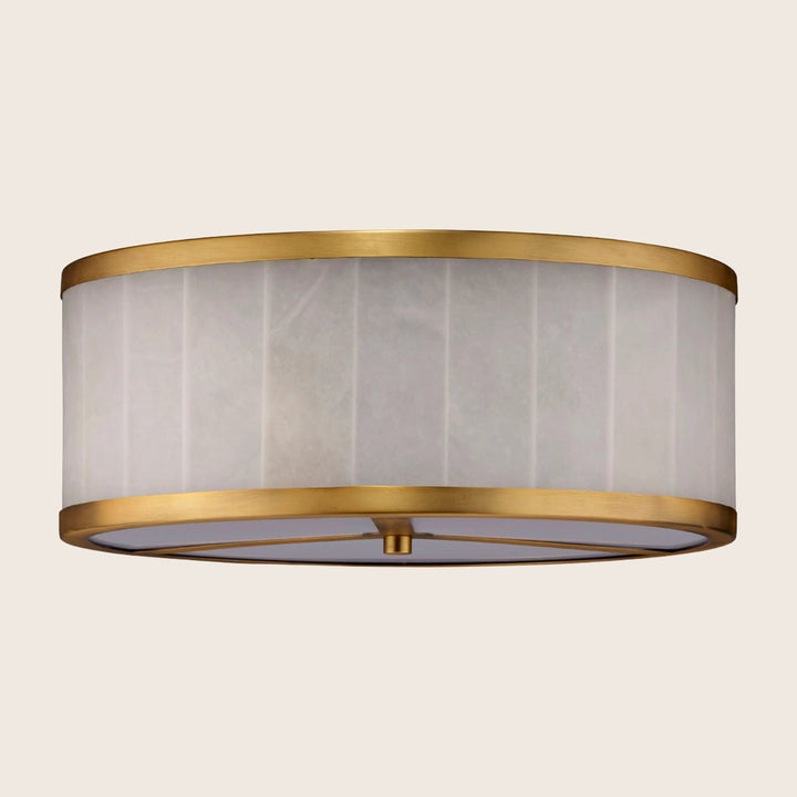 Upsala Alabaster Flush Mount