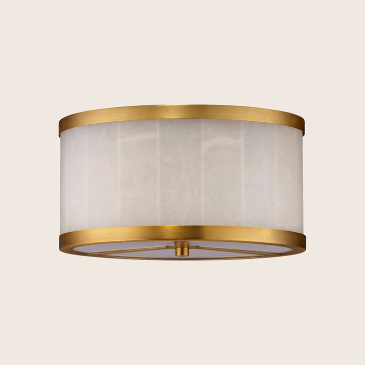 Upsala Alabaster Flush Mount