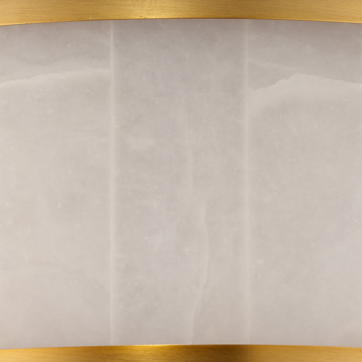 Upsala Alabaster Flush Mount