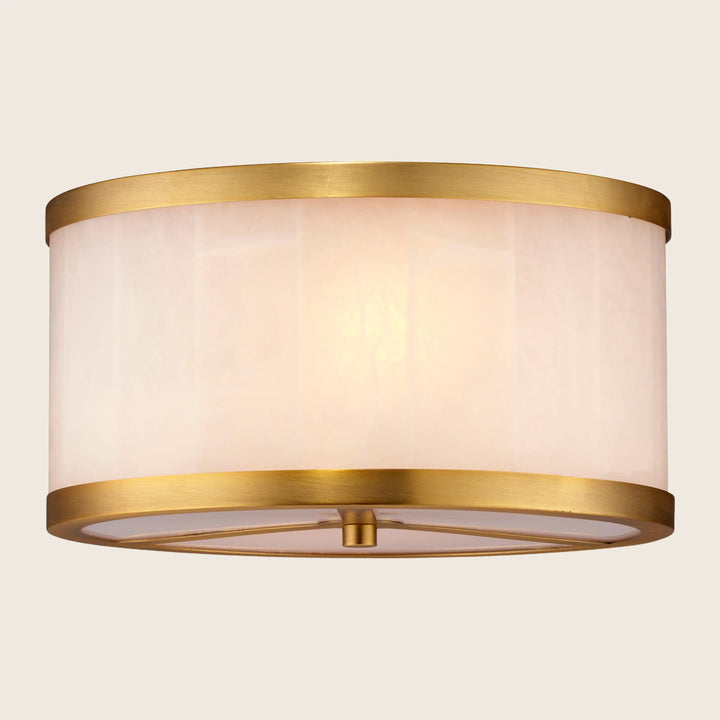 Upsala Alabaster Flush Mount
