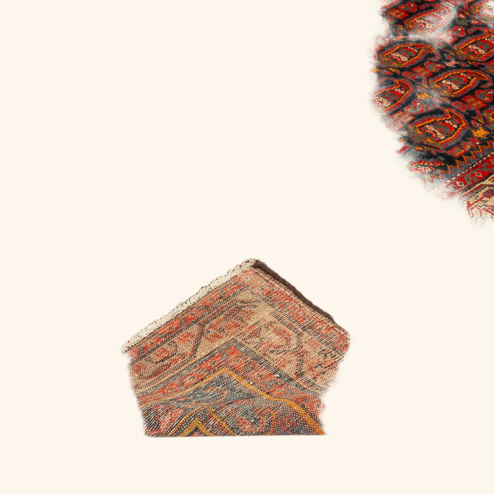 Red Antique Wool Persian Rug - 7'3" x 20'