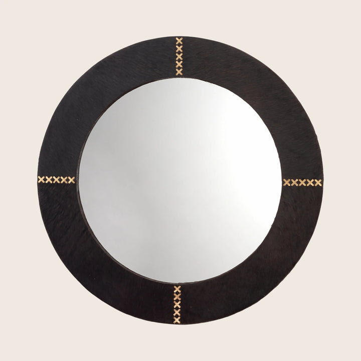 Round Cross Stitch Mirror