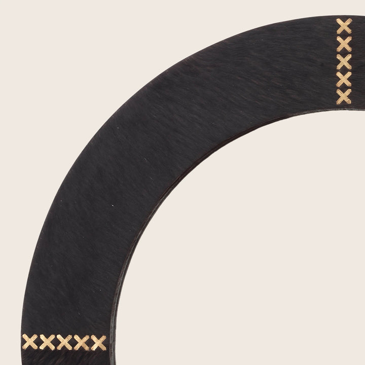 Round Cross Stitch Mirror