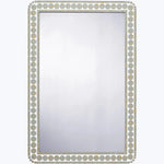 Penny Wood Rectangle Wall Mirror