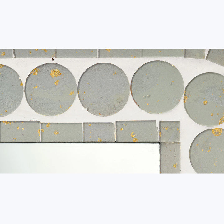 Penny Wood Rectangle Wall Mirror
