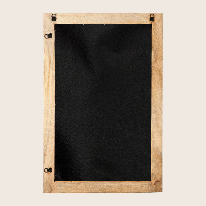Relief Carved Rectangle Mirror