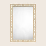 Sama Wood & Bone Inlay Mirror