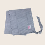 Indigo Stripes Fitted Sheet