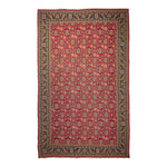 Red Flatweave Wool Rug - 16'1" x 25'2"