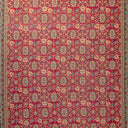 Red Flatweave Wool Rug - 16'1" x 25'2"