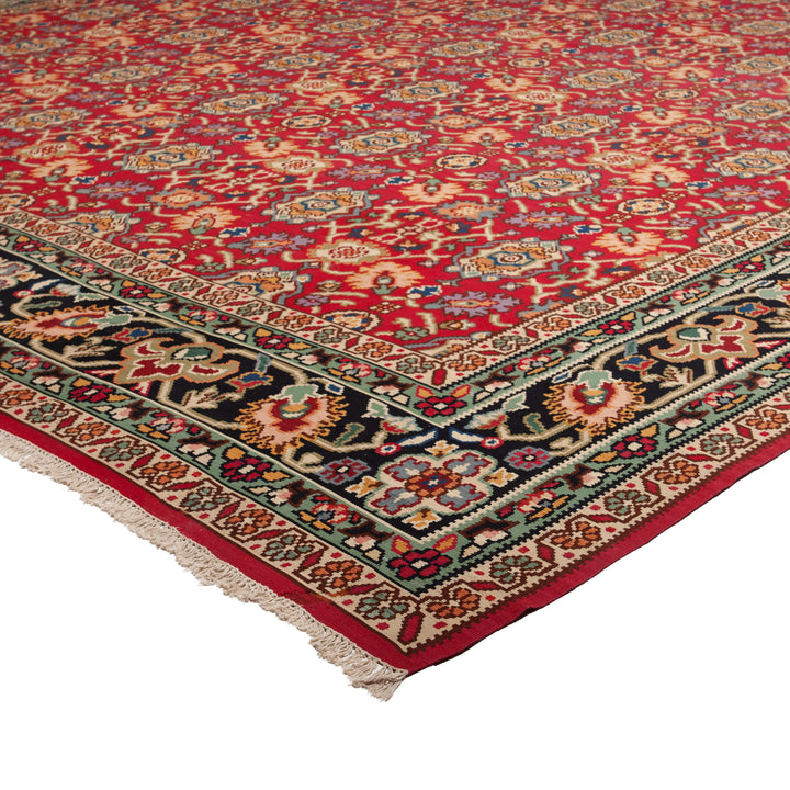 Red Flatweave Wool Rug - 16'1" x 25'2"