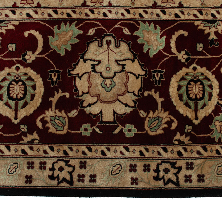 Black Traditional Wool Rug - 13'4" x 16'6"