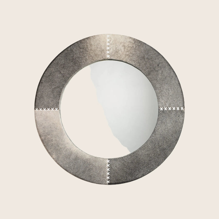 Round Cross Stitch Mirror