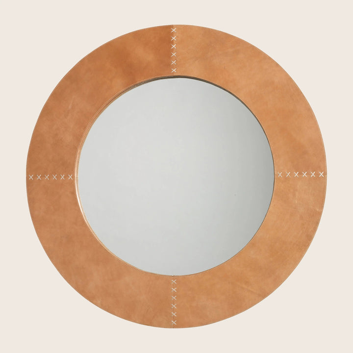 Round Cross Stitch Mirror