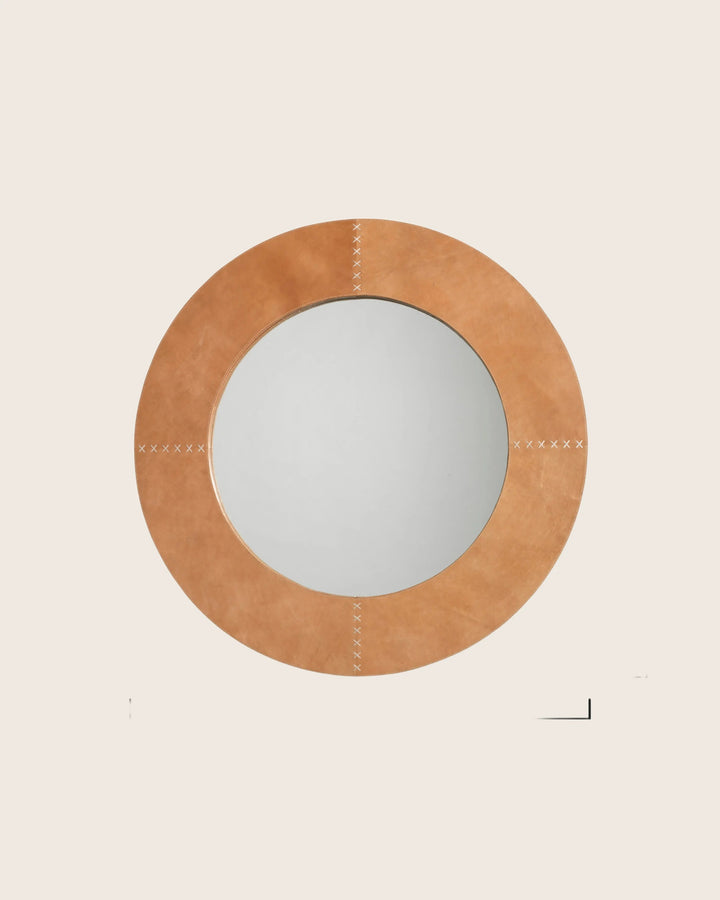 Round Cross Stitch Mirror