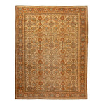 Orange Vintage Traditional Persian Rug - 13'1" x 17'4"