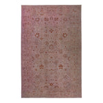 Pink Overdyed Wool Rug - 11'9" x 18'4"