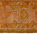 Gold Vintage Traditional Wool Rug - 10'2" x 15'8"