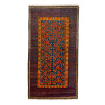 Vintage Traditional Wool Rug - 6'3" x 11'6"