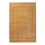 Grey Traditional Wool Rug - 12'3" x 18'2"