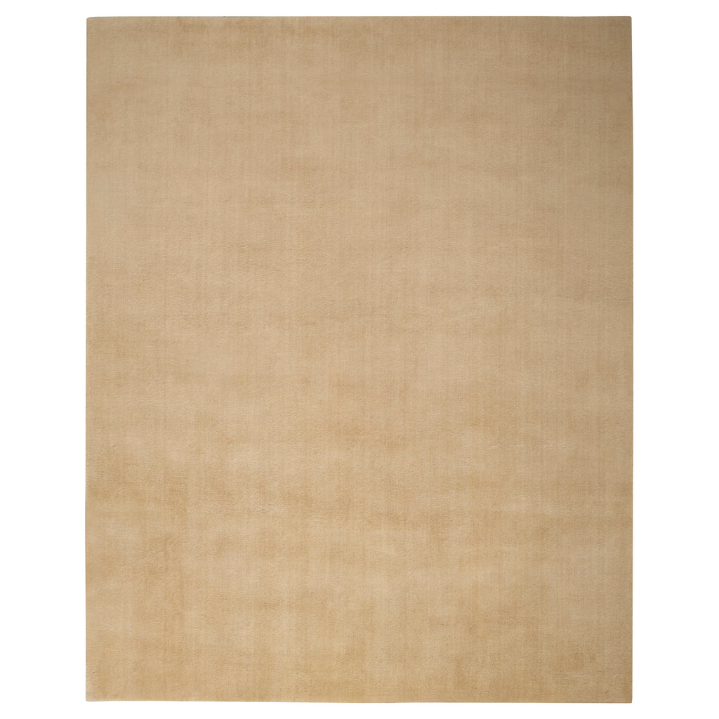 Solid Plush Cashmere Wool Blend Rug - 7'9" X 9'9"