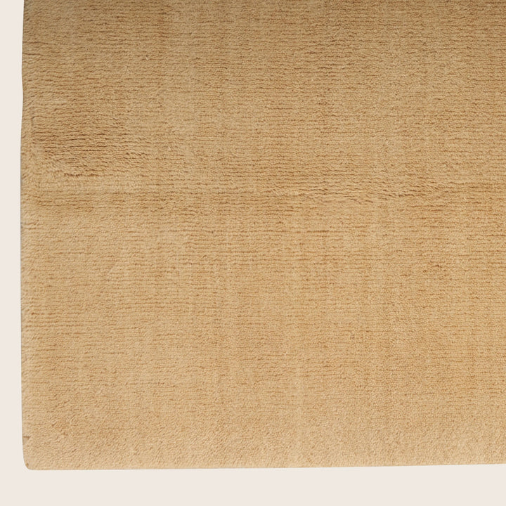 Solid Plush Cashmere Wool Blend Rug - 7'9" X 9'9"